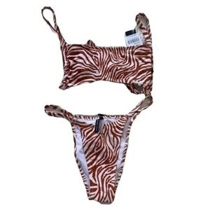 Kendall + Kylie Animal Print Bikini